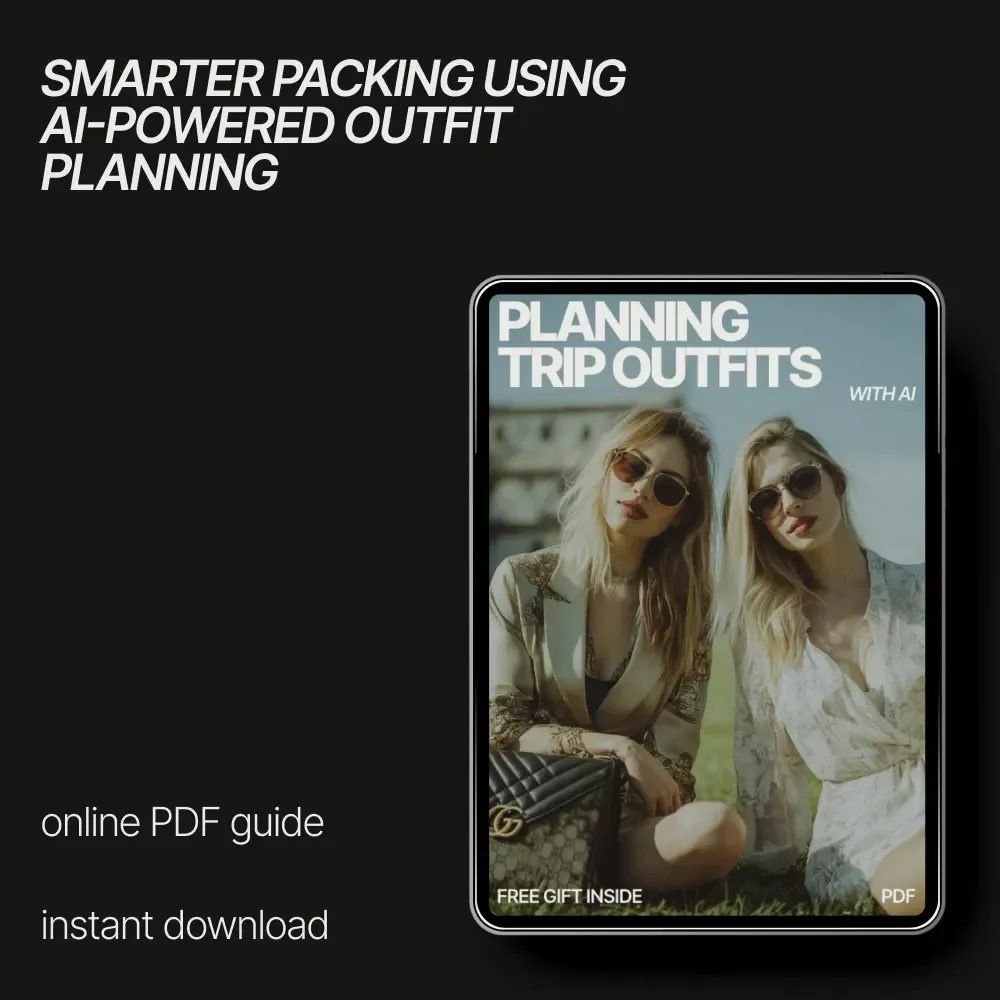Planning Trip Outfits with AI – How to Plan Outfits for Trips with AI | Smart Packing, Capsule Wardrobes & Stress-Free Travel Style eBook