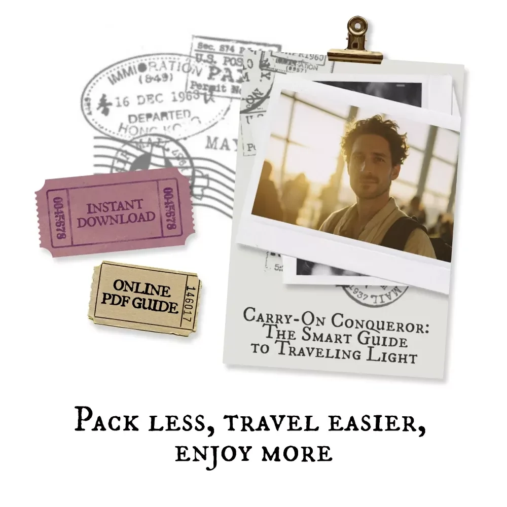 Carry-On Conqueror: The Smart Guide to Traveling Light | Digital eBook for Minimalist Travelers | Learn How to Travel with Carry On Only and Master Packing Like a Pro