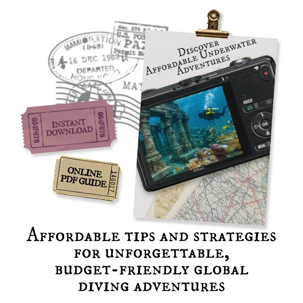 Discover Affordable Underwater Adventures | Budget Diving Guide eBook for Travelers | Digital Download
