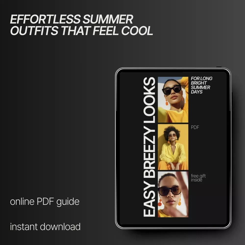Easy Breezy Looks for Long Bright Summer Days – eBook of Seasonal Outfit Ideas for Summer, Heat-Ready Style Guide, AI Outfit Planning, Casual to Workwear Looks
