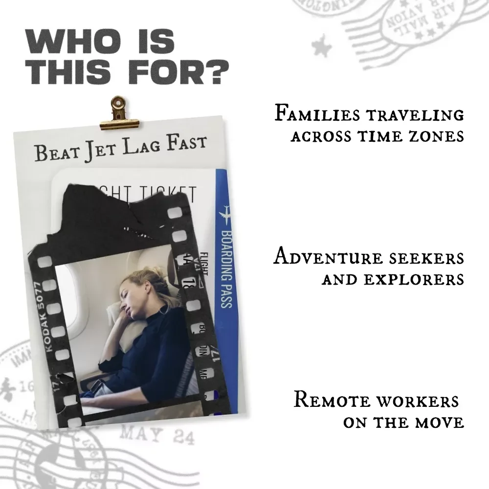 Beat Jet Lag Fast | Digital eBook on How to Avoid Jet Lag Quickly | Sleep, Energy, and Recovery Tips for Travelers