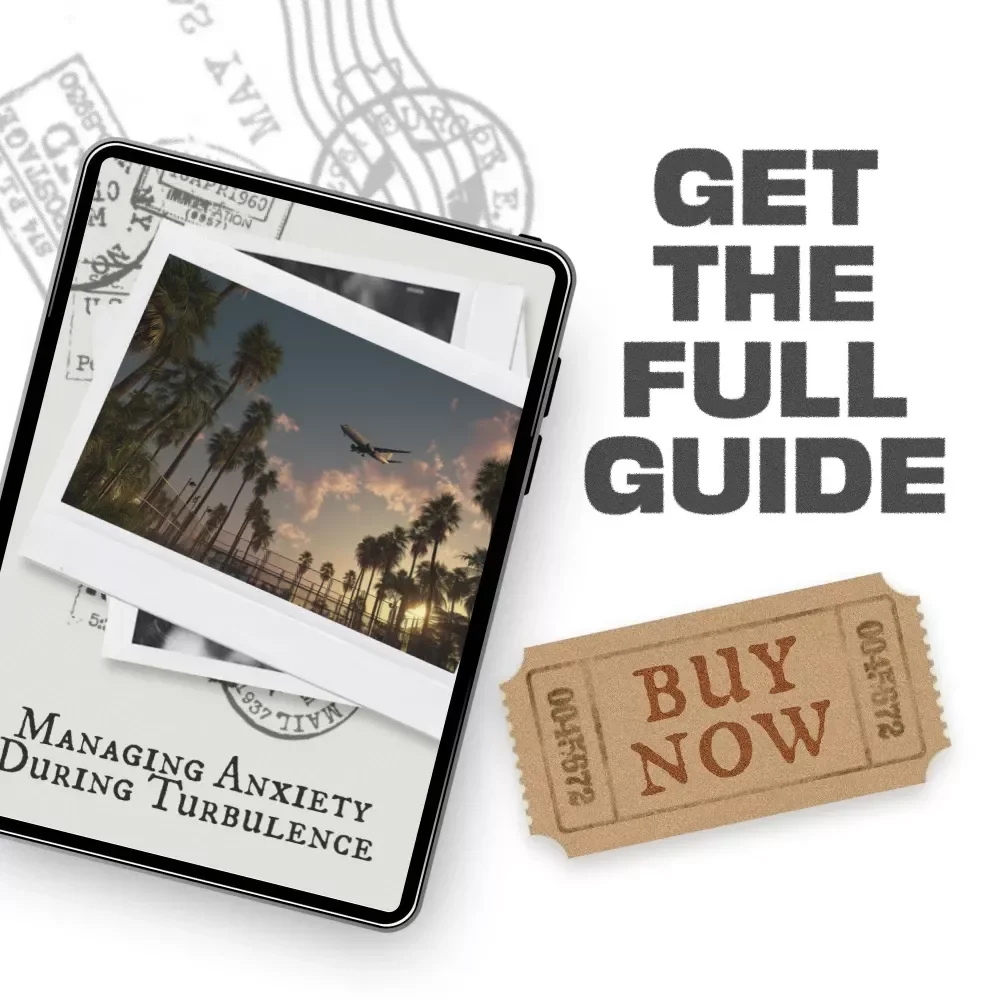 Managing Anxiety During Turbulence | eBook for Nervous Flyers | Calm Flight Strategies, Mindset Tools & Breathing Exercises for Managing Anxiety During Turbulence