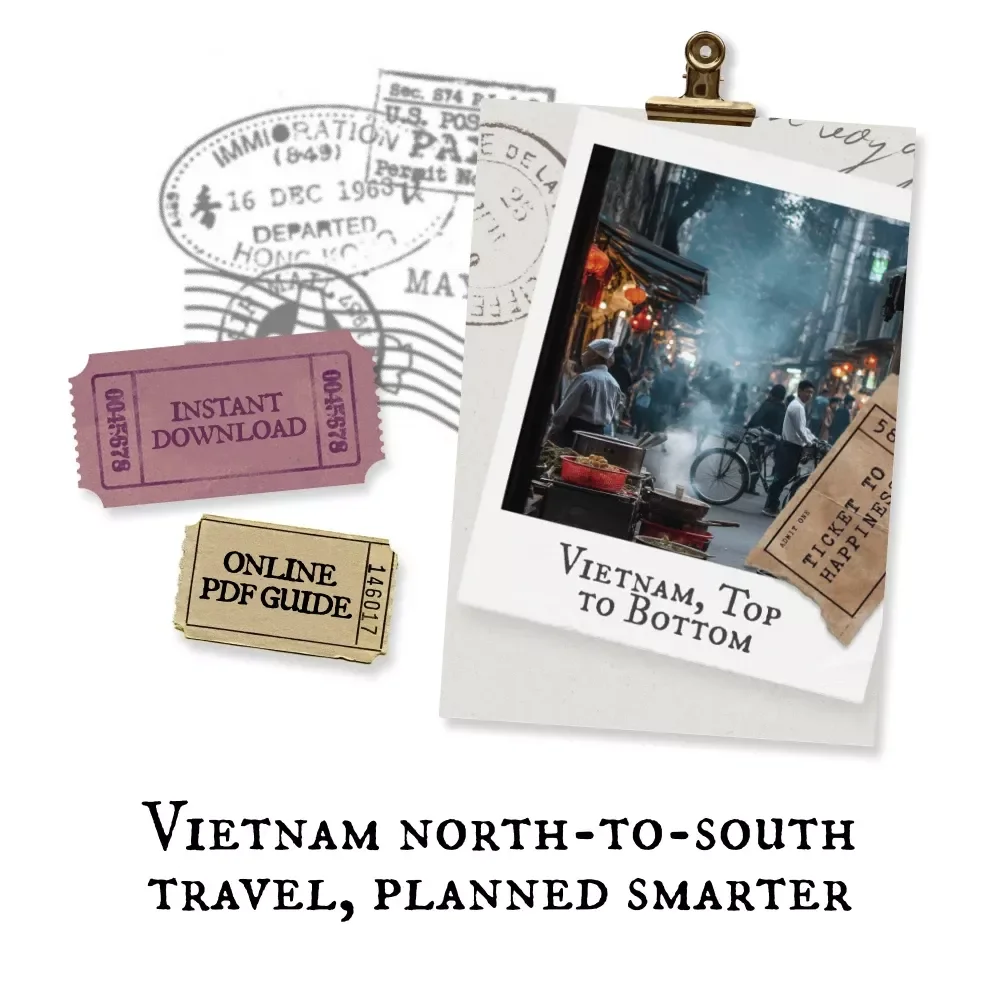 Vietnam, Top to Bottom – Complete Vietnam from North to South Travel Route Guide | Smart Itinerary, Planning Logic & AI Prompts