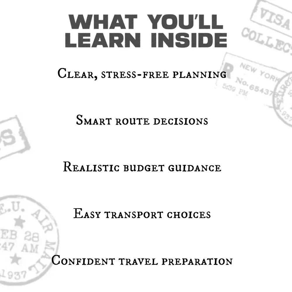 Your First Europe Trip, Planned With Confidence – Ultimate First-Time Traveler eBook for Beginners | how to plan a trip to europe for the first time Guide | Europe Travel Planning Digital Download