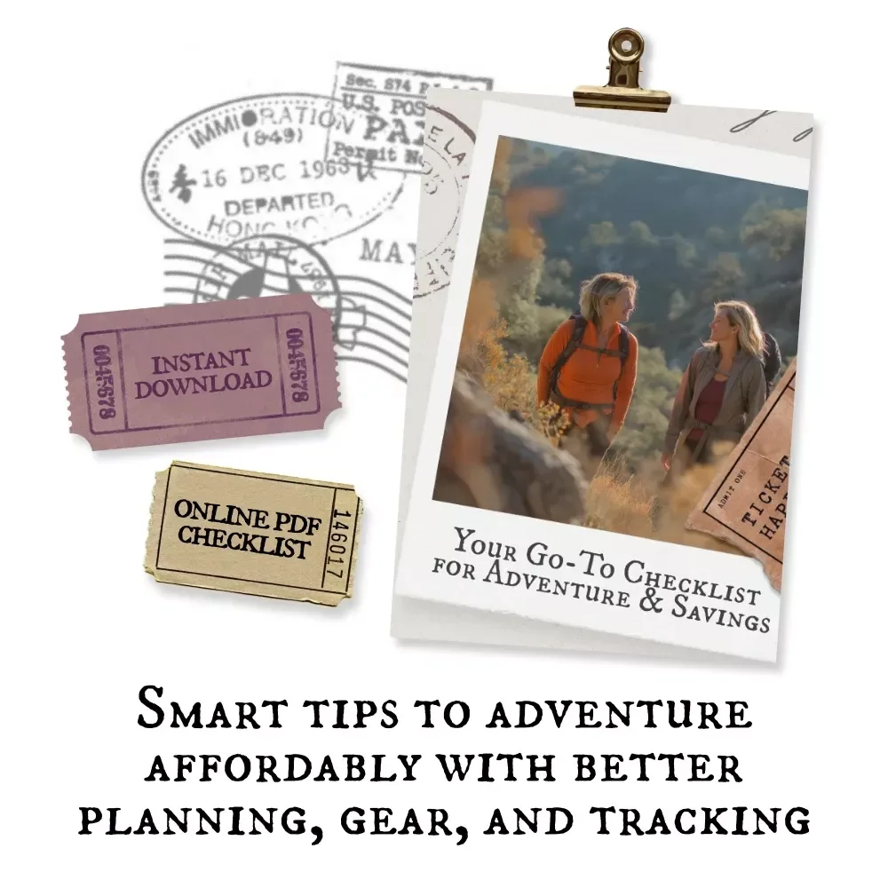 Your Go-To Checklist for Adventure & Savings | Budget Hiking Printable, Solo Travel Guide, Outdoors Checklist