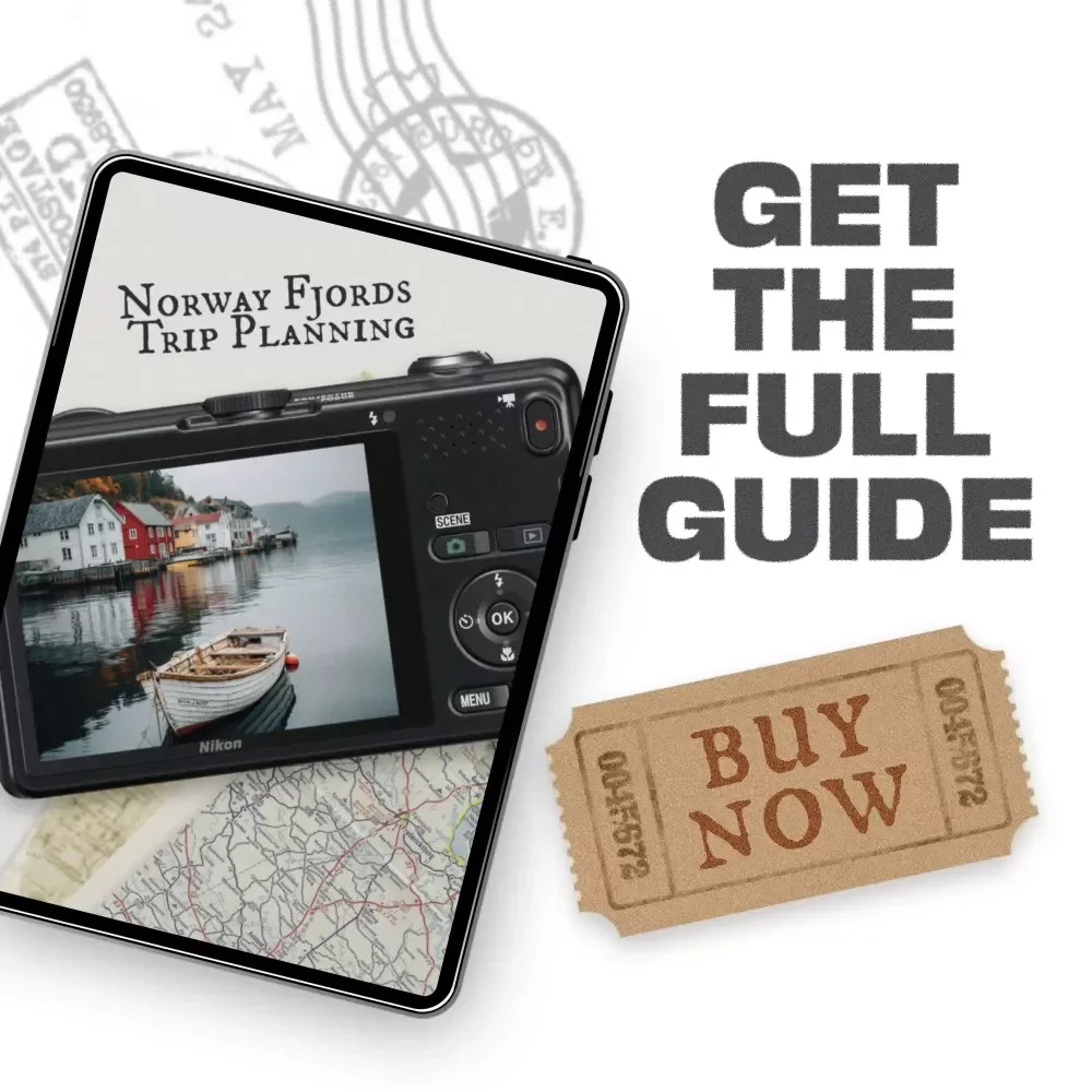 Norway Fjords Trip Planning | Digital Travel Guide | Complete Itinerary, Routes, and Tips for Exploring the Norway Fjords
