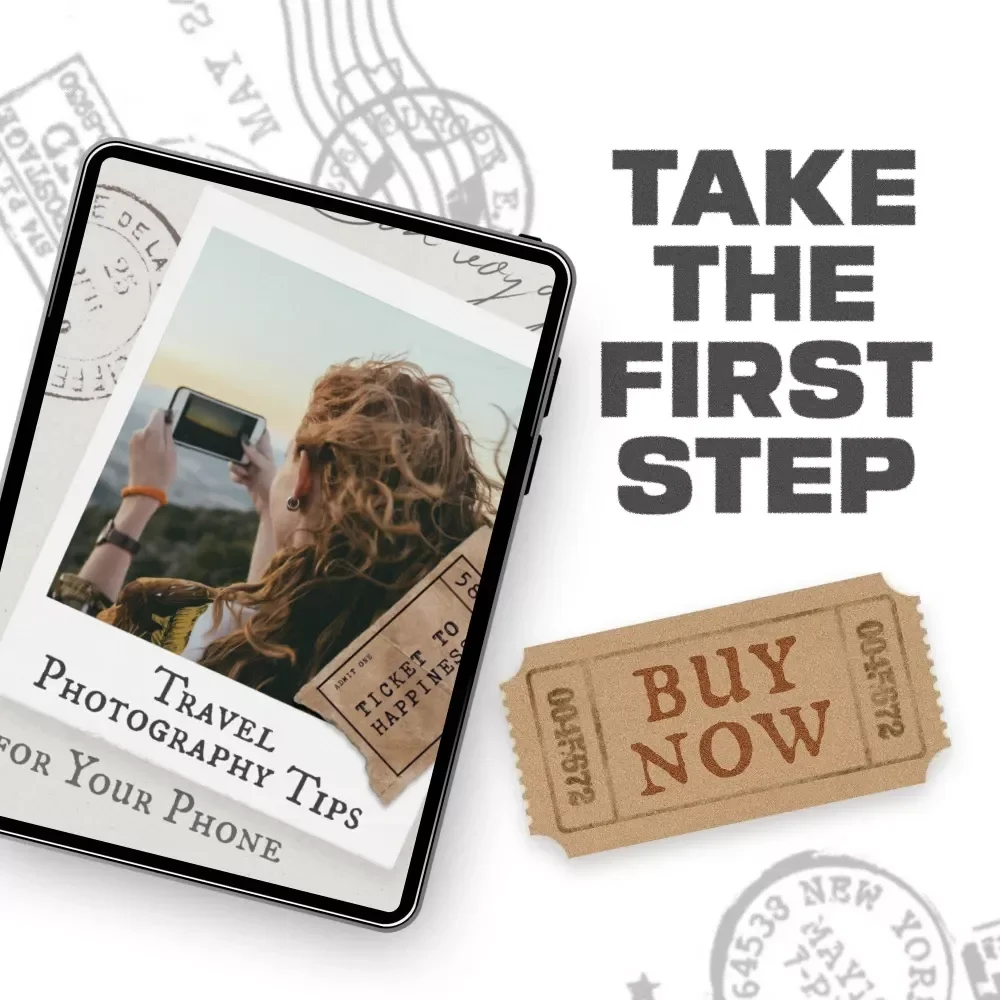 Travel Photography Tips for Your Phone | Digital Checklist for Stunning Mobile Travel Photos | Easy Photography Guide for Capturing Beautiful Travel Memories