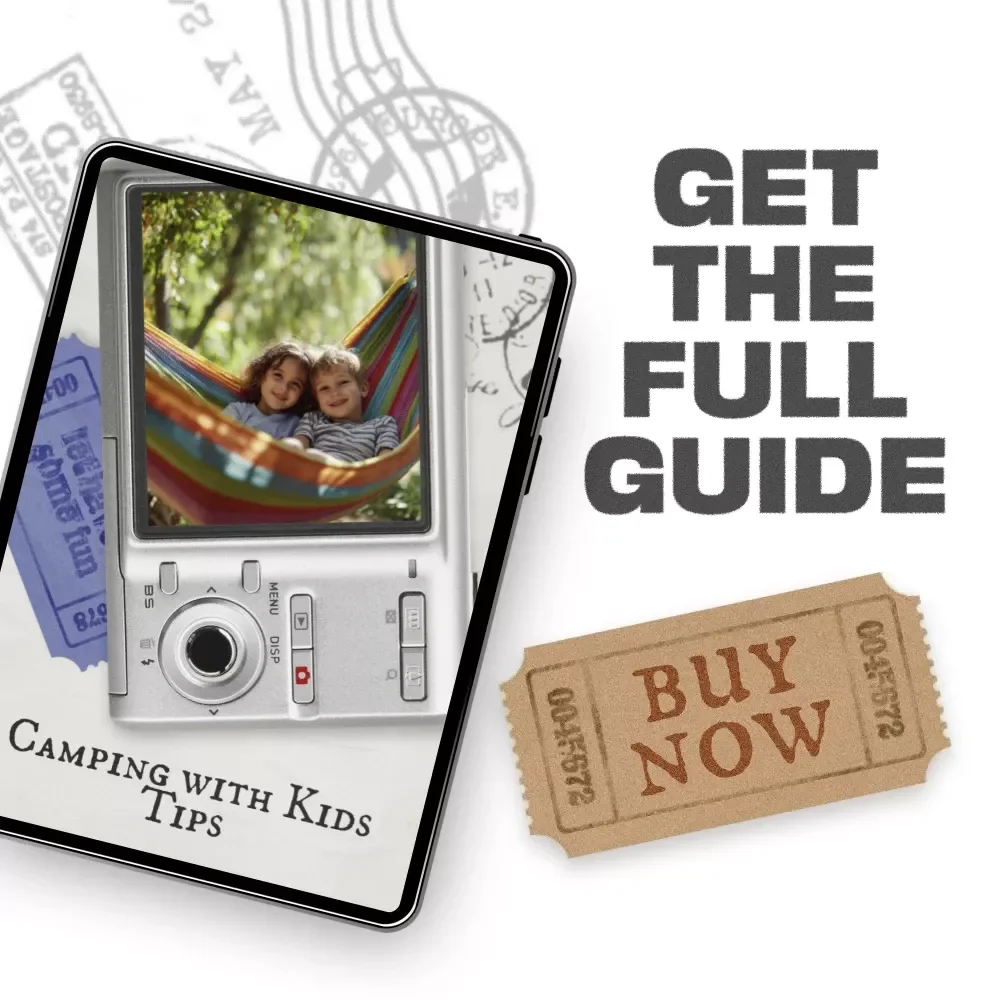 Camping with Kids Tips | Digital eBook for Families and Outdoor Adventures | Practical Camping with Kids Tips and Activities | Fun Family Guide for Safe and Memorable Trips