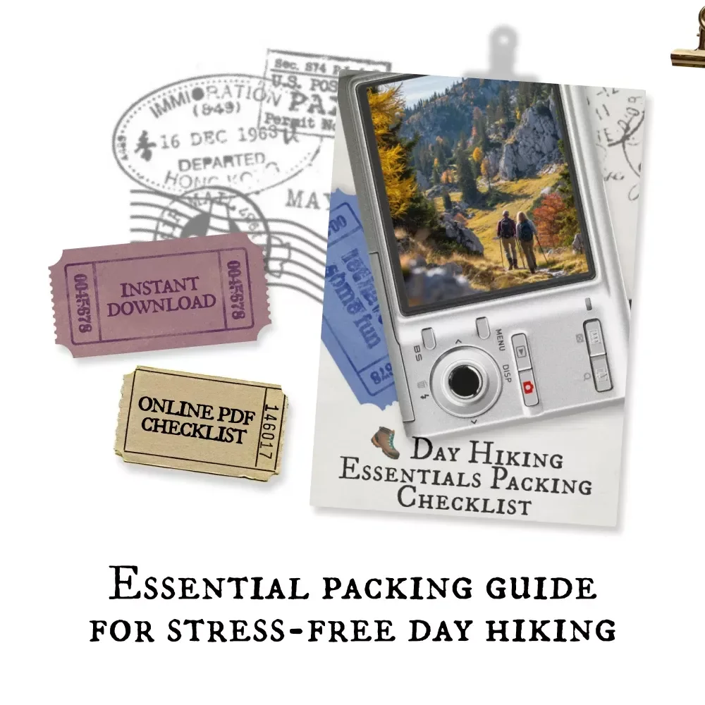 Day Hiking Essentials Packing Checklist - The Ultimate Digital Guide for Beginners & Experts