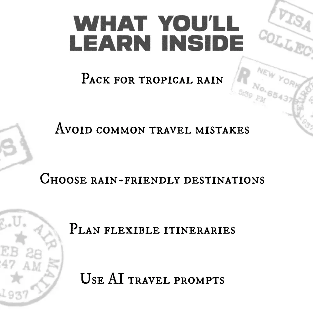 Thailand in the Rain – A Smart Travel Guide to Thailand During Rainy Season | What to Know Before You Go