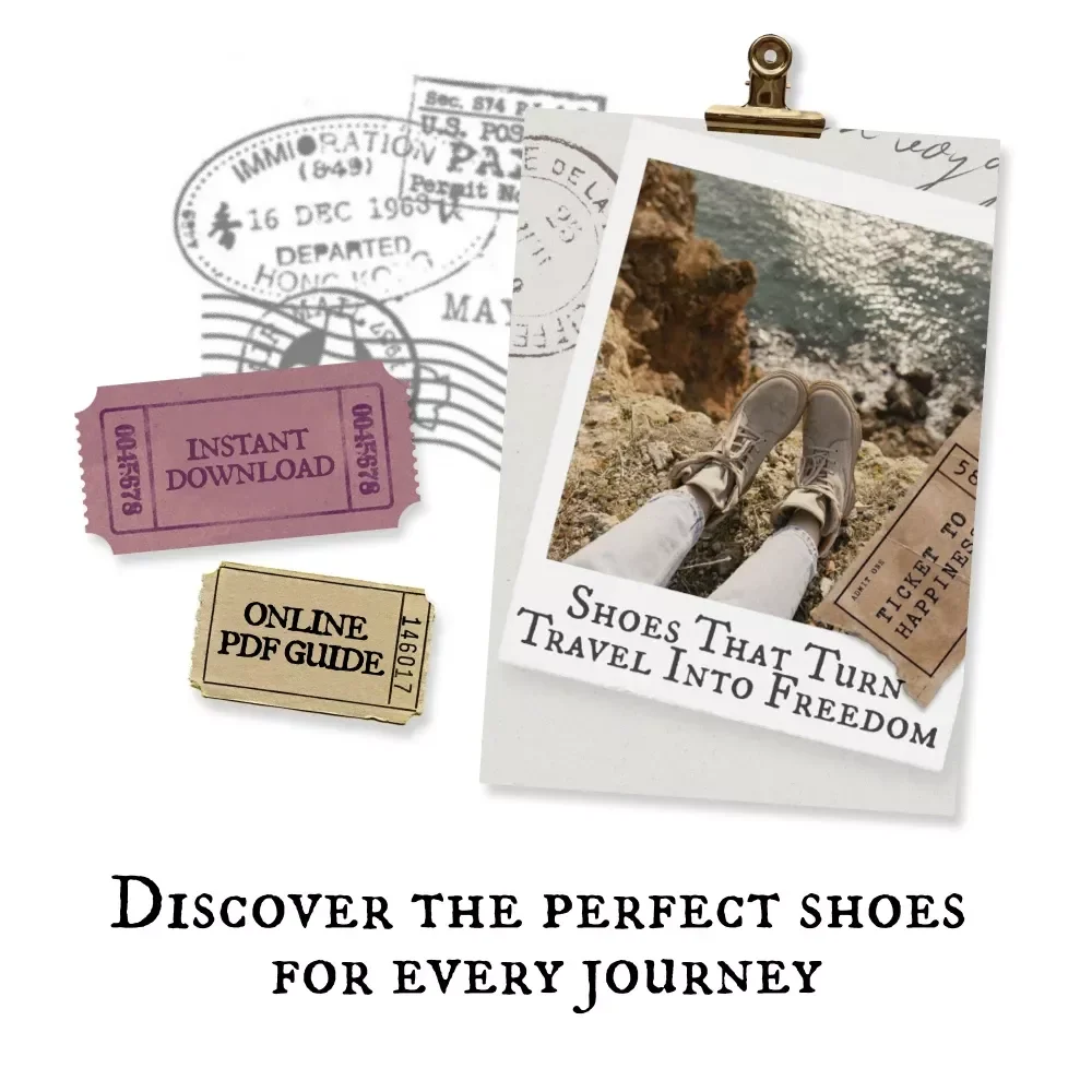 Shoes That Turn Travel Into Freedom | Digital Guide for Finding the Best Travel Shoes for Walking All Day | Comfortable Footwear Tips for Every Journey