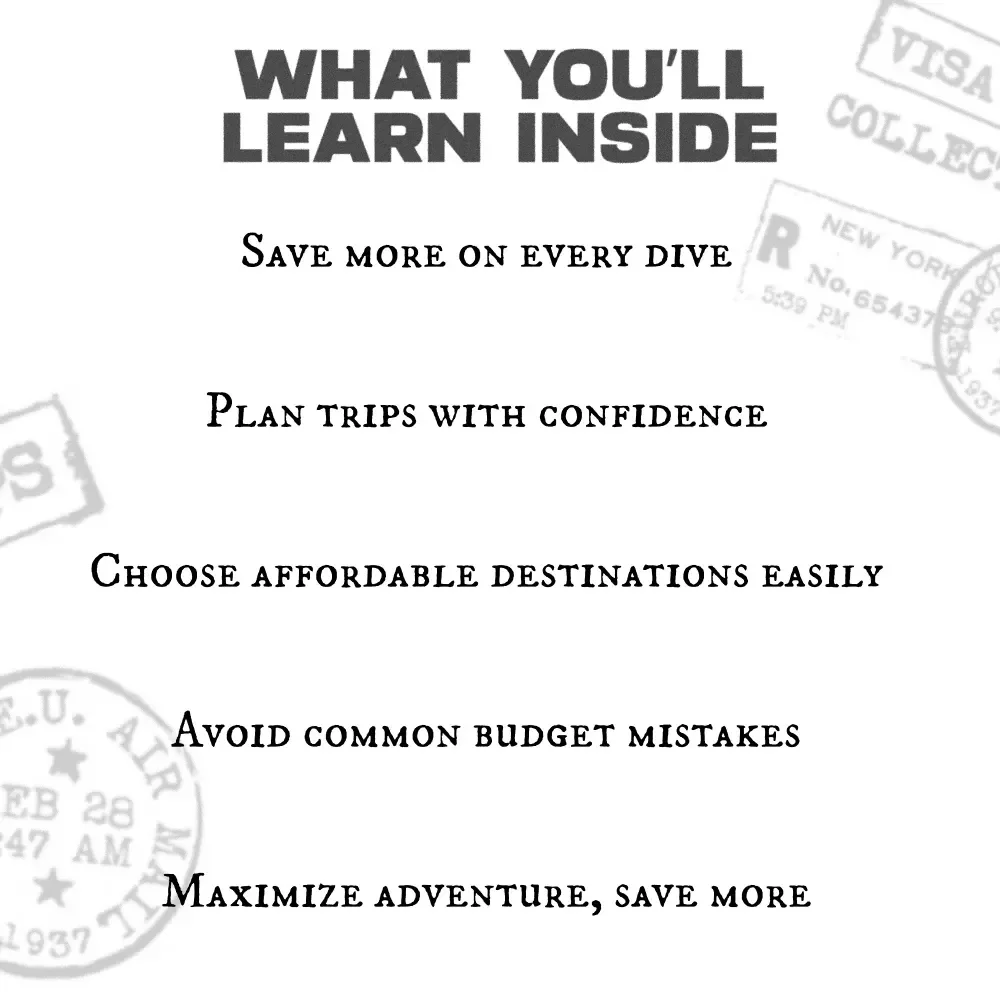 Discover Affordable Underwater Adventures | Budget Diving Guide eBook for Travelers | Digital Download