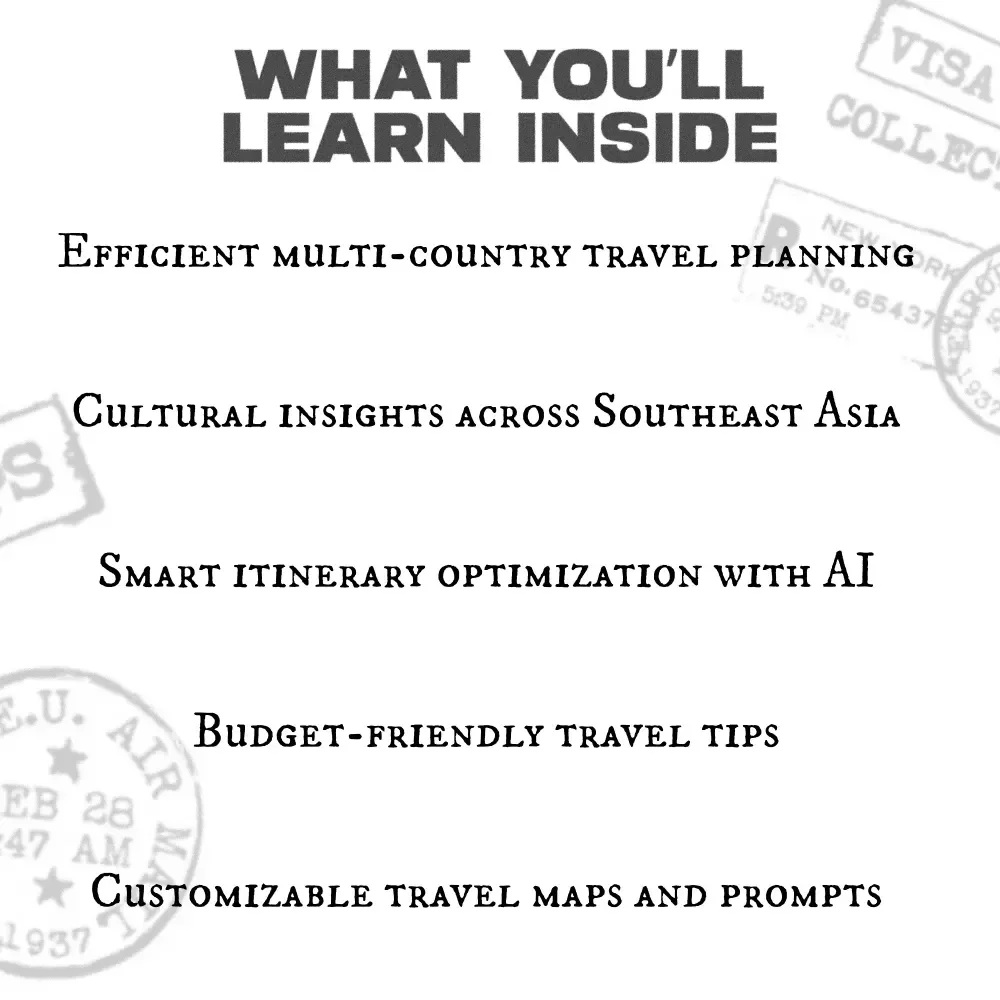 Southeast Asia Adventure Guide: Thailand, Vietnam, Cambodia, Laos Itinerary for the Ultimate Journey