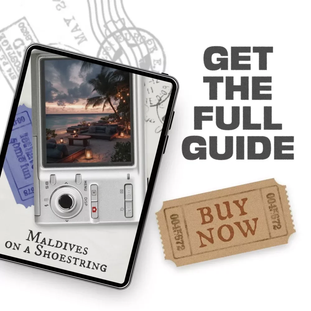 Maldives on a Shoestring | Budget Travel eBook for Planning a Beach Vacation in the Maldives on a Budget | Affordable Island Guide for Smart Travelers