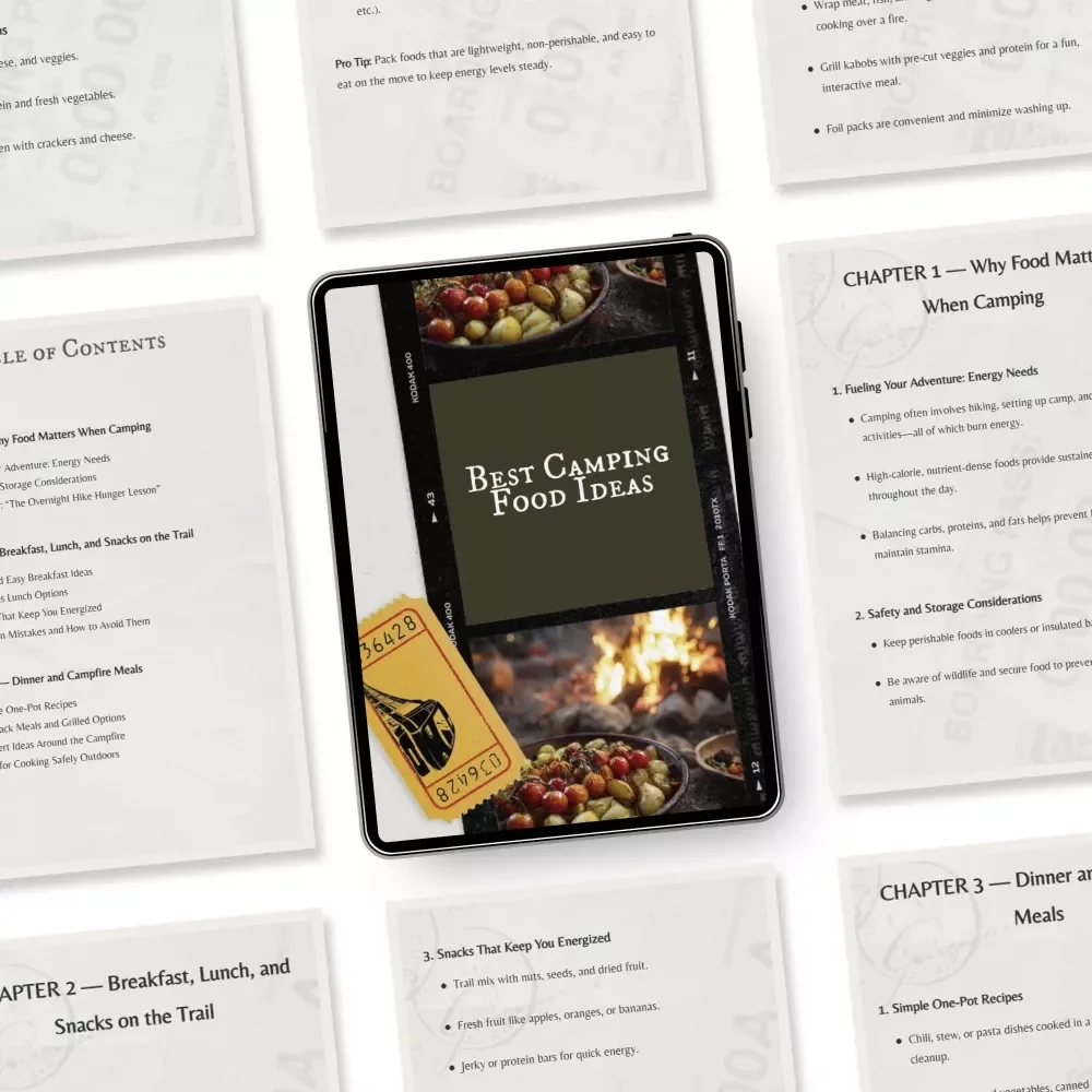 Best Camping Food Ideas — Digital Guide for Campers, Hikers & Outdoor Enthusiasts | Easy Recipes, Smart Meal Planning & Cooking Tips | The Ultimate Collection of the Best Camping Food Ideas