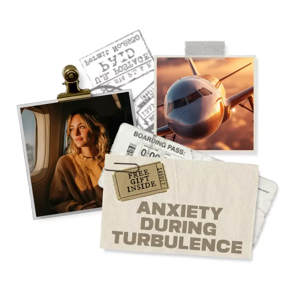 Managing Anxiety During Turbulence | eBook for Nervous Flyers | Calm Flight Strategies, Mindset Tools & Breathing Exercises for Managing Anxiety During Turbulence