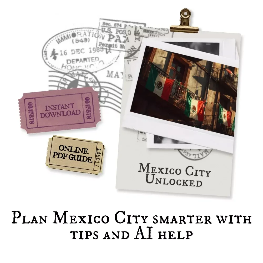 Mexico City Unlocked – A Smart Mexico City Travel Guide for Tourists | Digital City Guide for First-Time & Curious Travelers