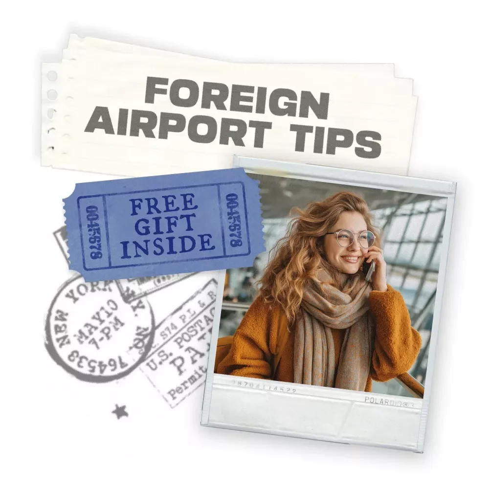 Smooth Sailing Through Foreign Airports | Printable Travel Checklist | Navigating a Foreign Airport Tips, AI Tools & Stress-Free Arrival Guide