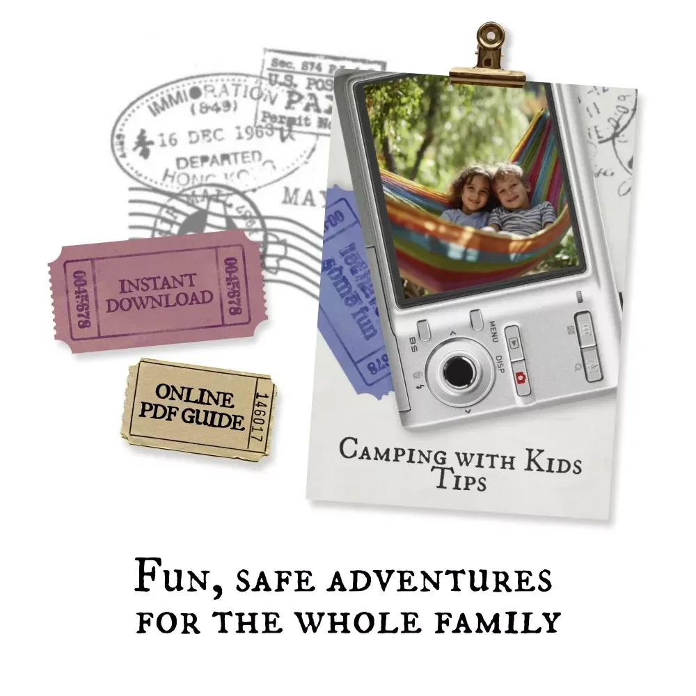 Camping with Kids Tips | Digital eBook for Families and Outdoor Adventures | Practical Camping with Kids Tips and Activities | Fun Family Guide for Safe and Memorable Trips