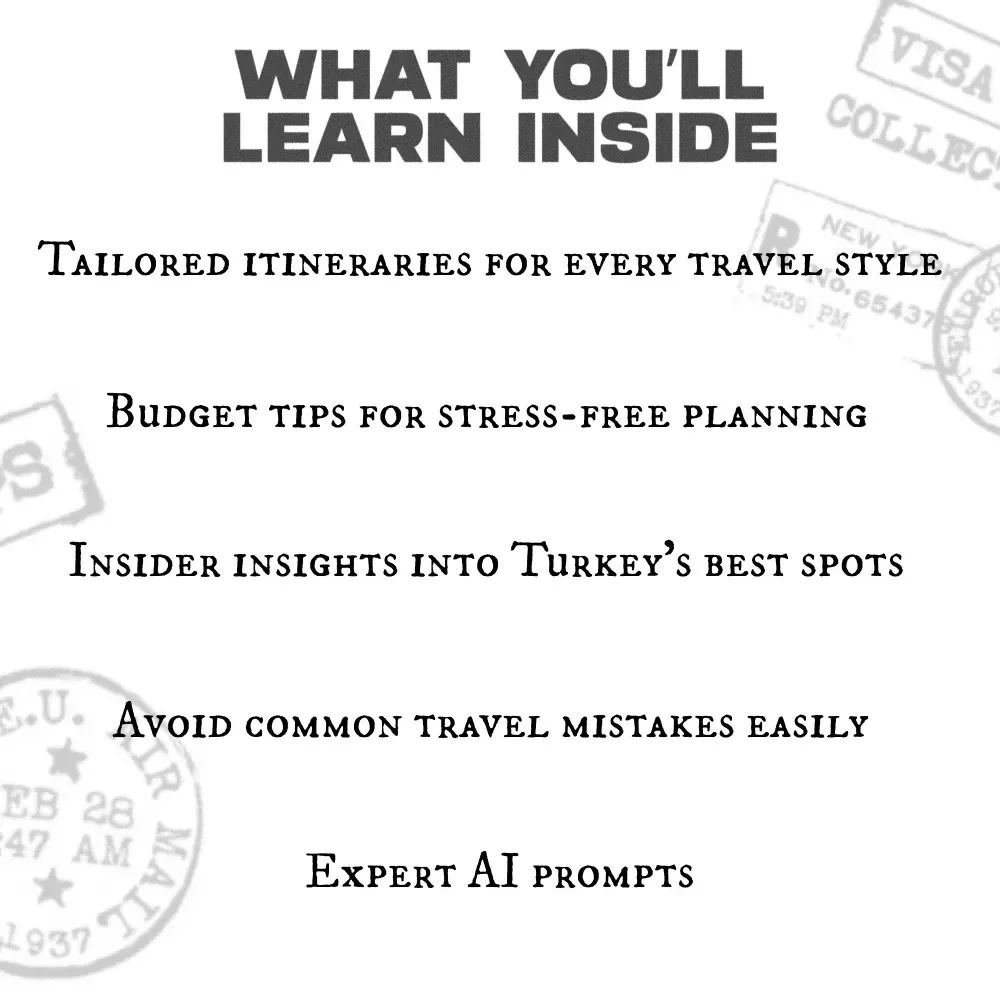 Turkey Travel Itinerary and Tips: The Ultimate Digital Guide for Your Dream Trip