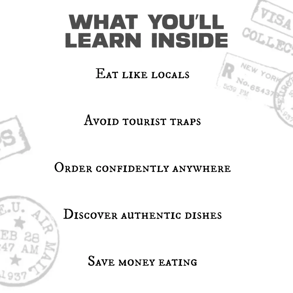 Eat Like a Local Anywhere – Travel Food Checklist | How to Find Authentic Local Eats Worldwide