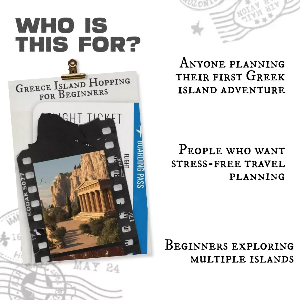 Greece Island Hopping for Beginners: The Ultimate Digital Guide to Exploring the Greek Islands