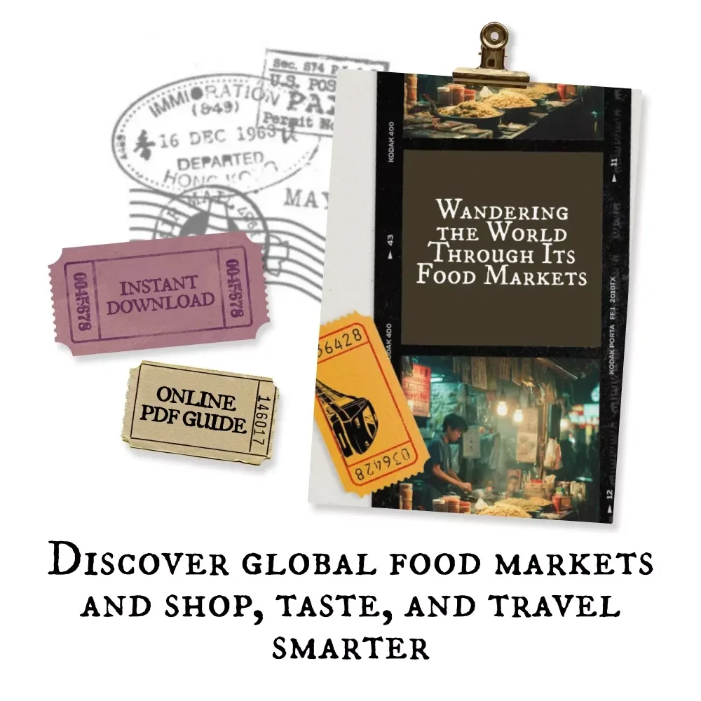 Wandering the World Through Its Food Markets | Global Travel Guide, Cultural Eats Guide, Digital Market Exploration eBook