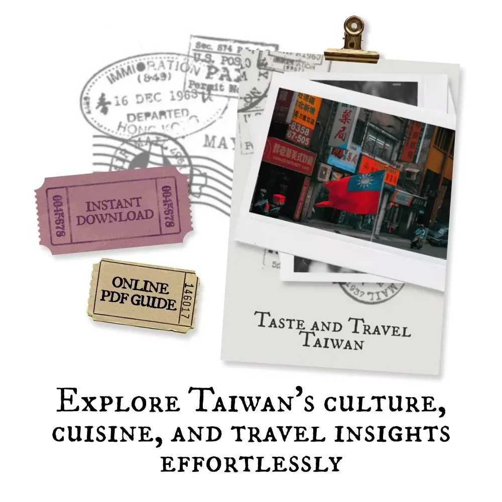 Taste and Travel Taiwan: The Ultimate Guide to Taiwan Travel, Food, and Itinerary