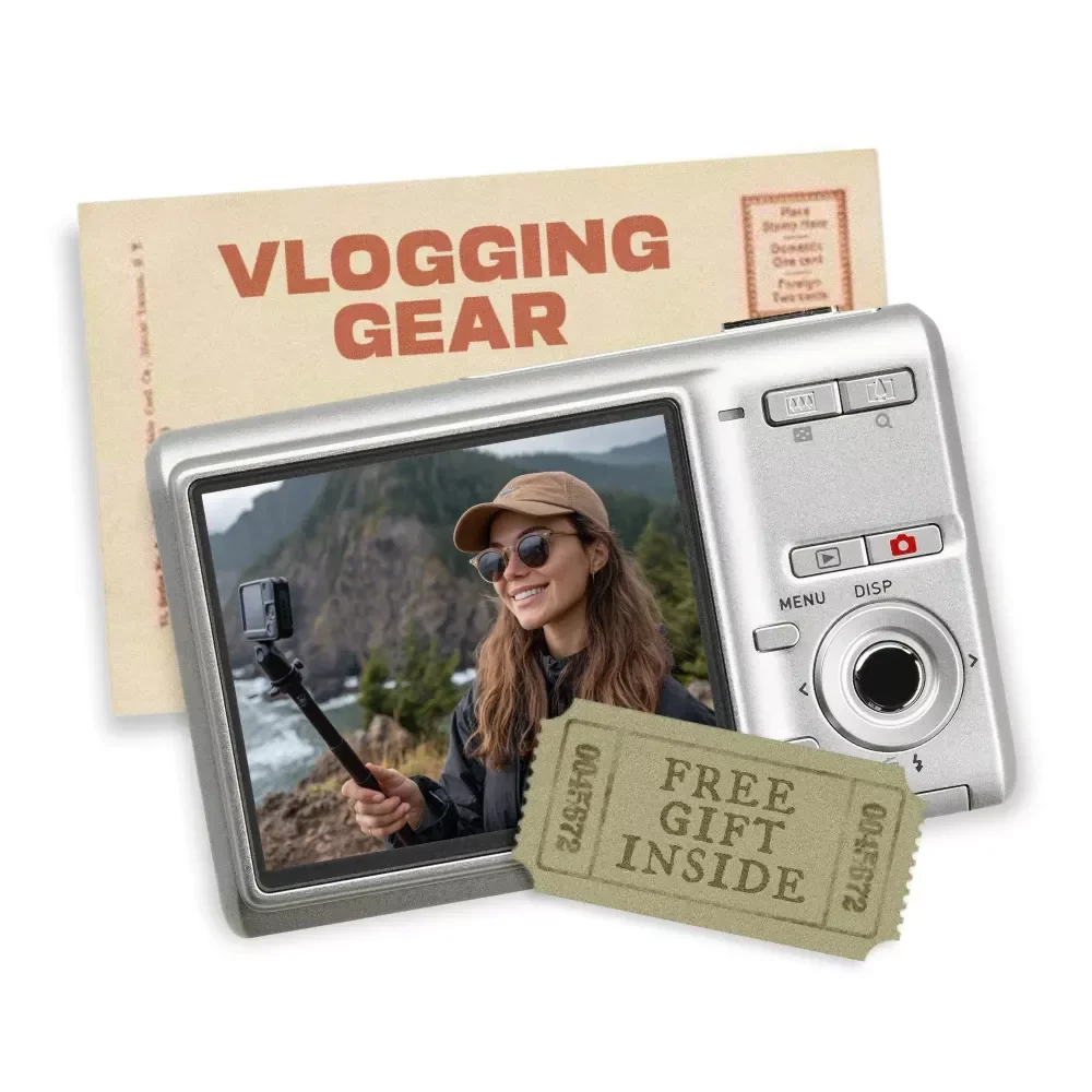 Travel Vlogging Gear Checklist for Beginners | Printable Digital Download | Essential Travel Vlogging Equipment for Beginners to Film, Edit, and Share Your Adventures