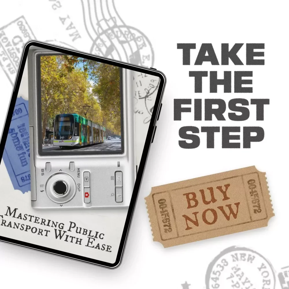 Mastering Public Transport With Ease Checklist | how to use public transport like a local | Travel Planning Guide for Confident City Navigation