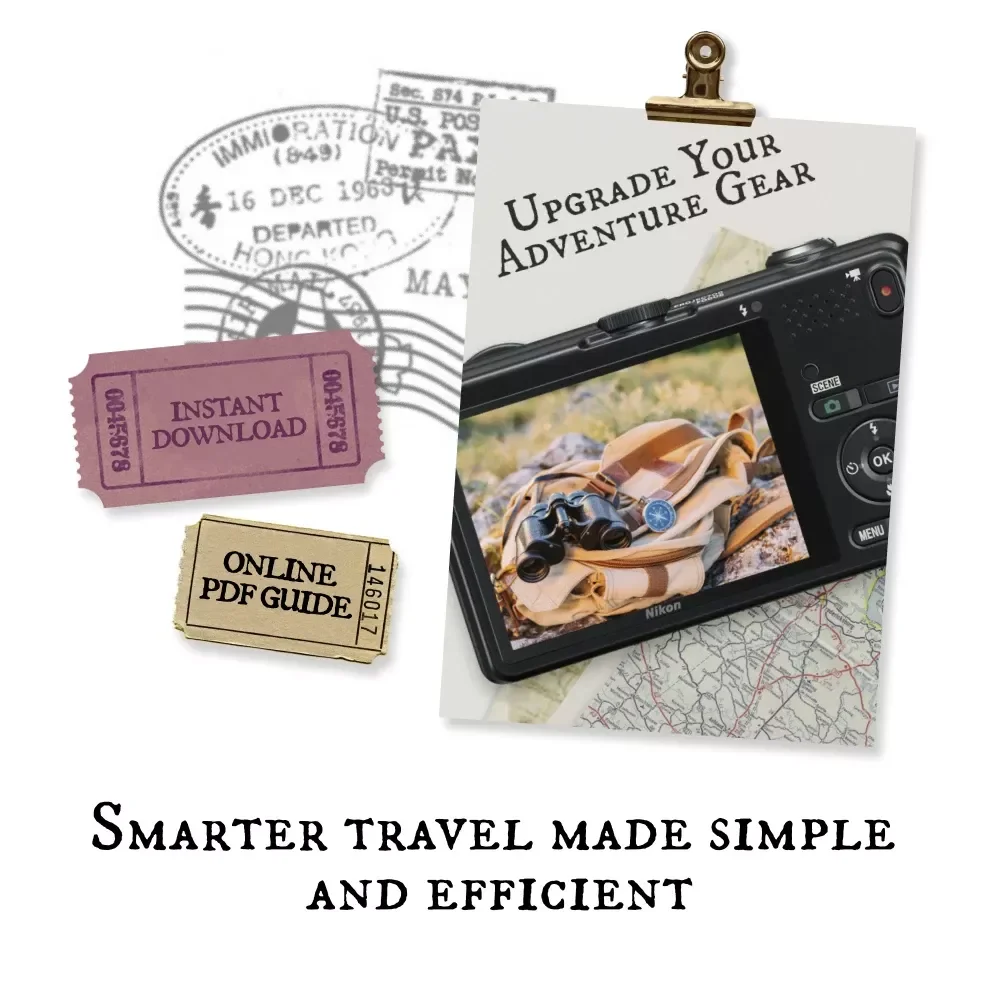 Upgrade Your Adventure Gear | Digital Travel Guide for Modern Explorers | Discover Must Have Travel Gadgets, Smart Tools & AI-Powered Packing Tips for Safer, Smarter Trips