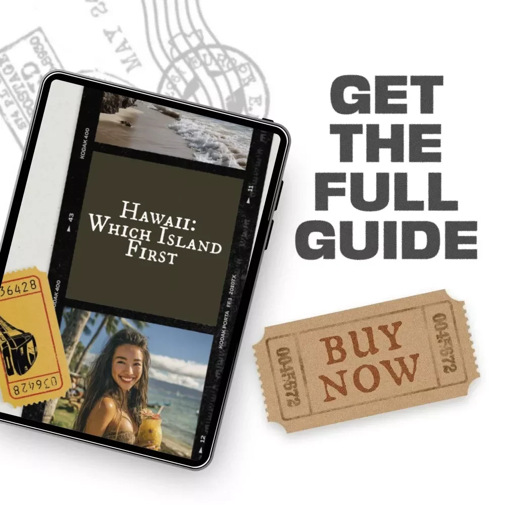 Hawaii: Which Island First | Smart Travel Planning eBook for First-Time Visitors | Decide hawaii which island to visit first