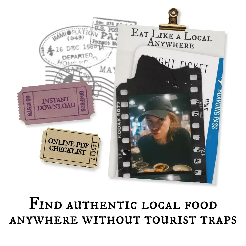 Eat Like a Local Anywhere – Travel Food Checklist | How to Find Authentic Local Eats Worldwide