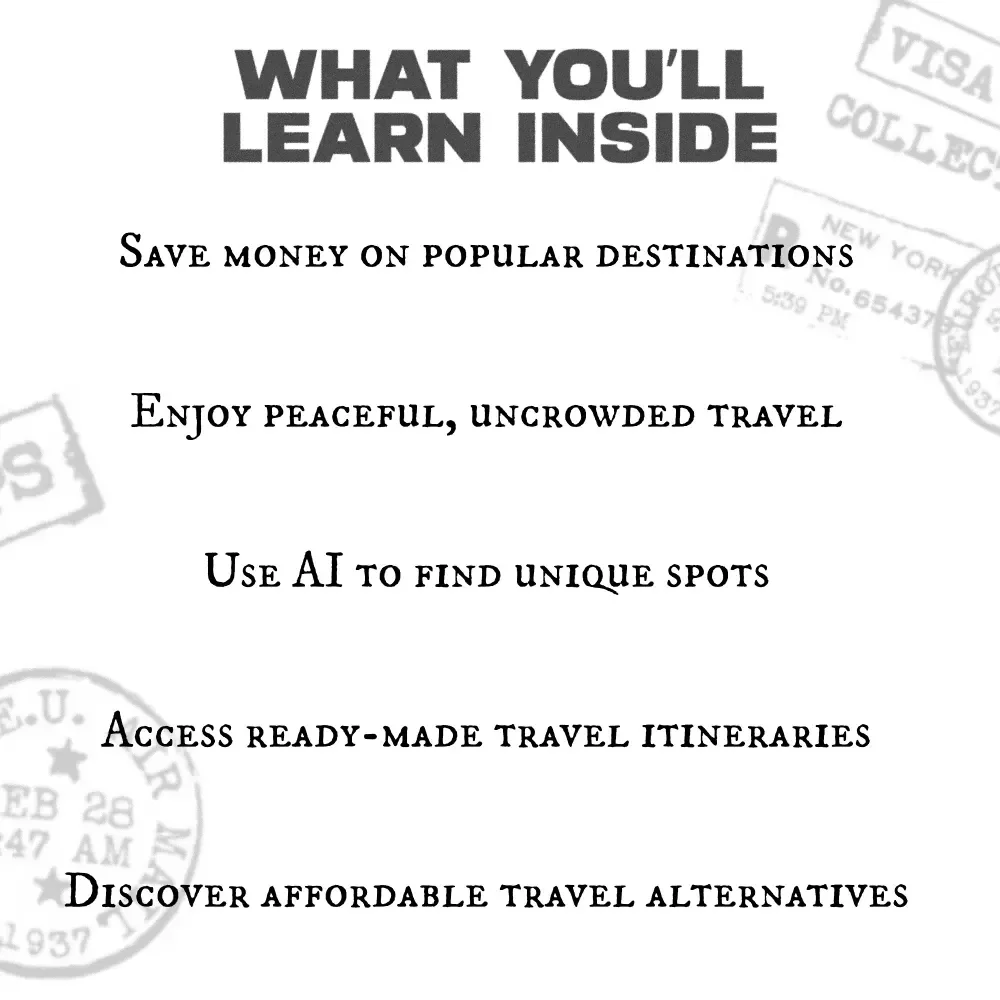 Hidden Gems: Your Guide to Travel Dupe Destinations - Discover Lesser-Known Spots for Popular Destinations