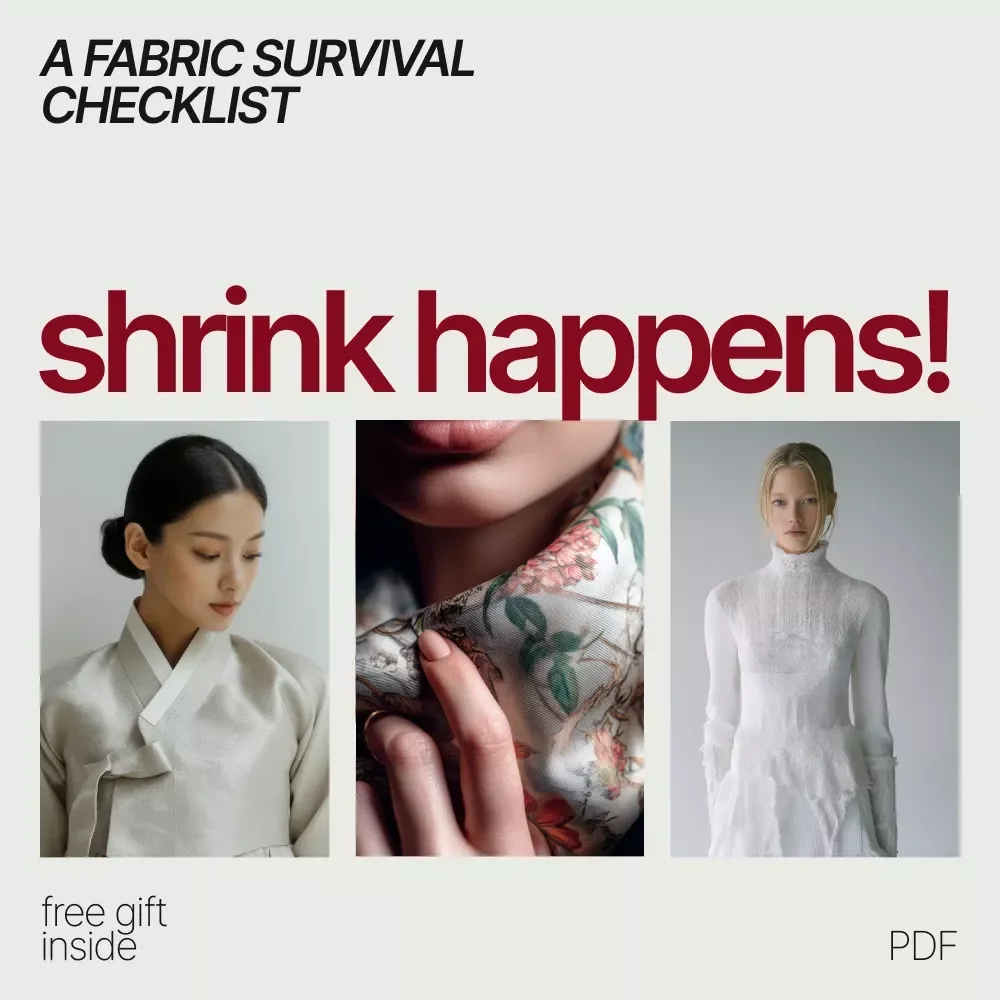 Shrink Happens! A Fabric Survival Checklist | What Fabrics Shrink in Washing and How to Avoid It | Laundry Care Digital Download