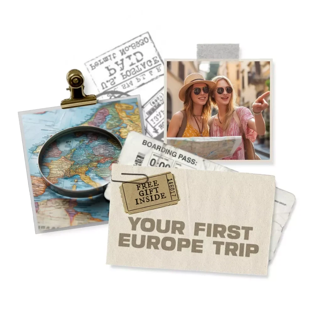 Your First Europe Trip, Planned With Confidence – Ultimate First-Time Traveler eBook for Beginners | how to plan a trip to europe for the first time Guide | Europe Travel Planning Digital Download