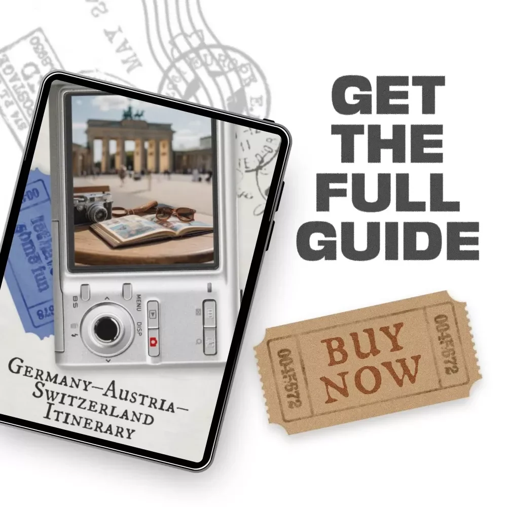Germany–Austria–Switzerland Itinerary Guide – Your Ultimate Travel Planner for Exploring Three Beautiful Countries