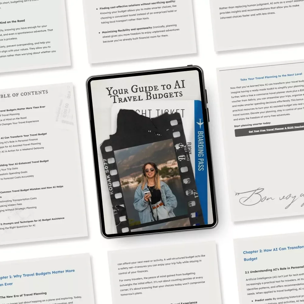 Your Guide to AI Travel Budgets: A Step-by-Step eBook for Creating Smart Travel Budgets with AI