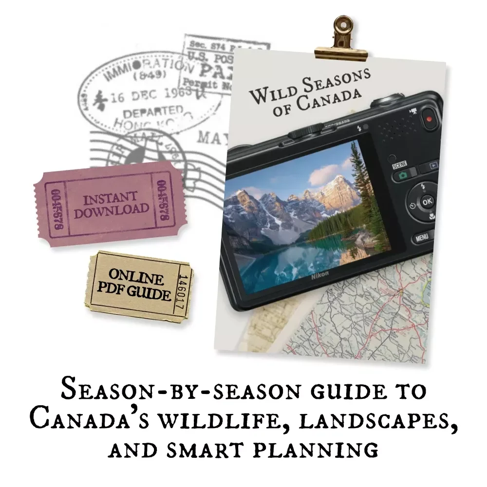 Wild Seasons of Canada – A Nature Lover’s Guide to the Best Time to Visit Canada for Nature, Wildlife & Scenic Planning