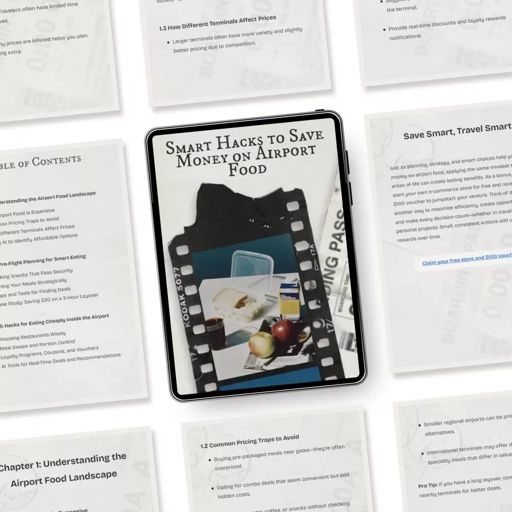 Smart Hacks to Save Money on Airport Food: The Ultimate Guide to Airport Food Hacks for Saving Money