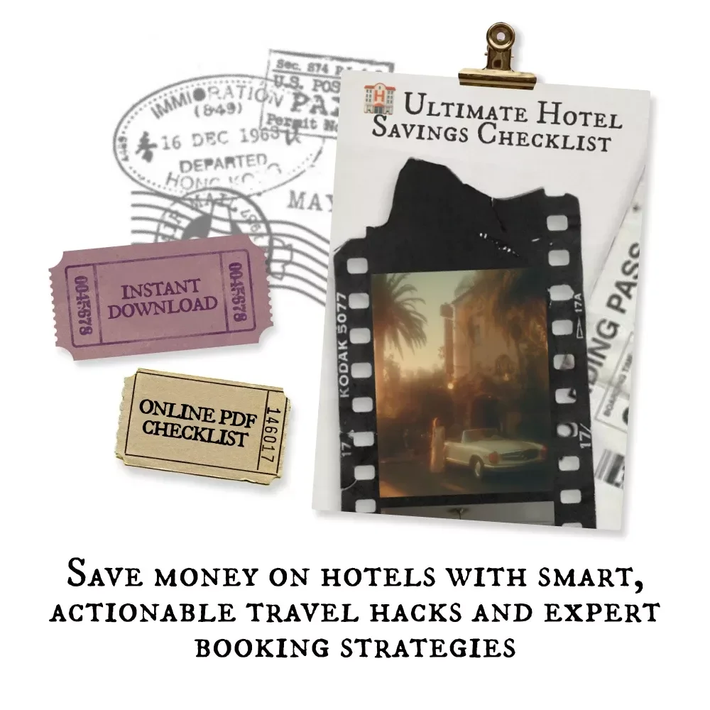 Ultimate Hotel Savings Checklist: Travel Hacks for Saving Money on Hotels