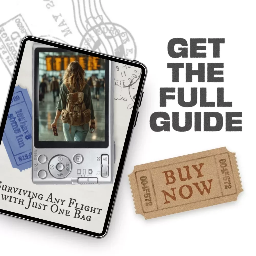 Surviving Any Flight with Just One Bag: The Ultimate Guide to Packing a Carry-On for Flight Survival