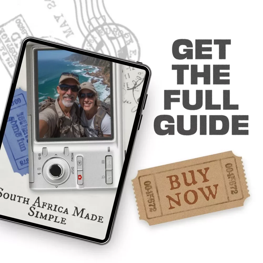 South Africa Made Simple – Ultimate South Africa Travel Guide, Smart Itinerary Planner, Budget & Safety Tips, Cape Town + Safari Digital Guide
