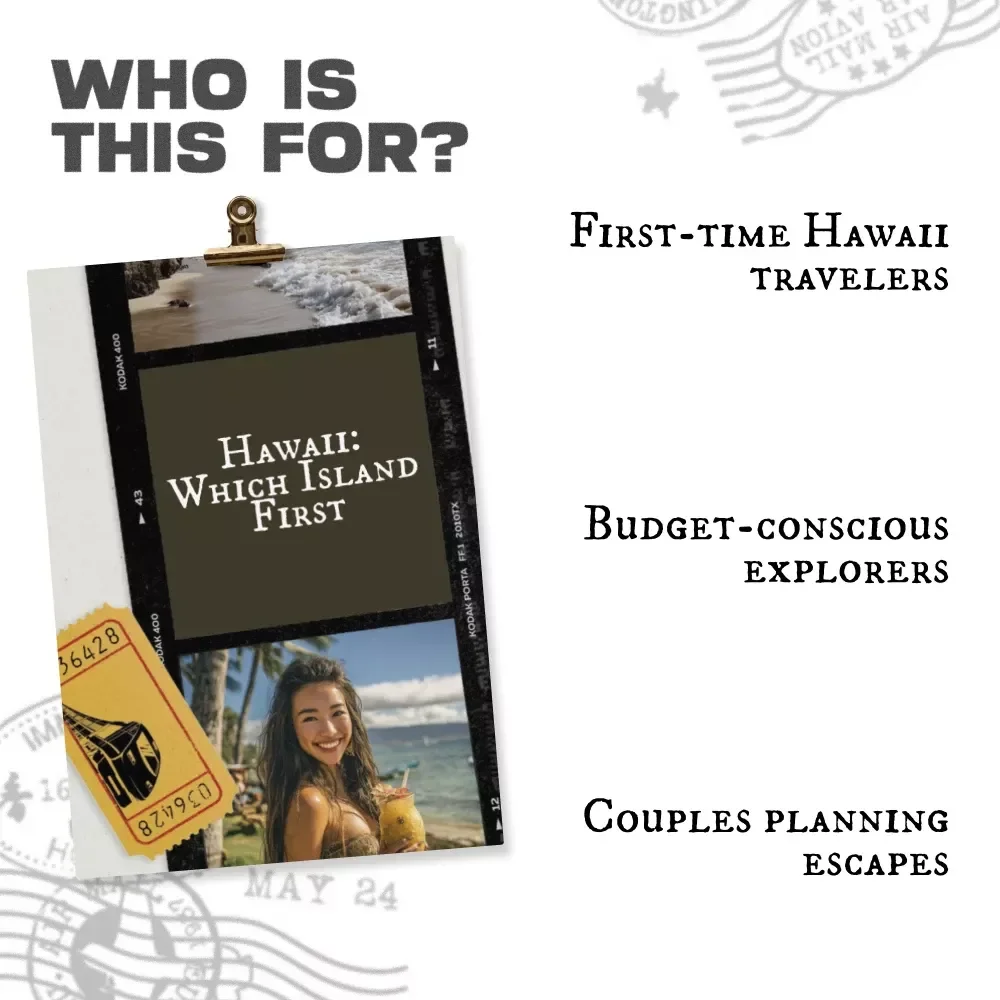 Hawaii: Which Island First | Smart Travel Planning eBook for First-Time Visitors | Decide hawaii which island to visit first
