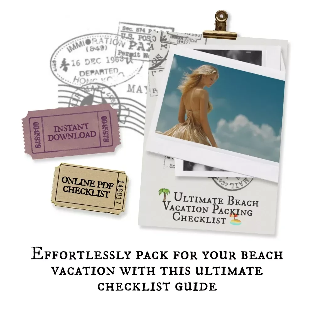 Ultimate Beach Vacation Packing Checklist - Your Essential Guide for Stress-Free Packing