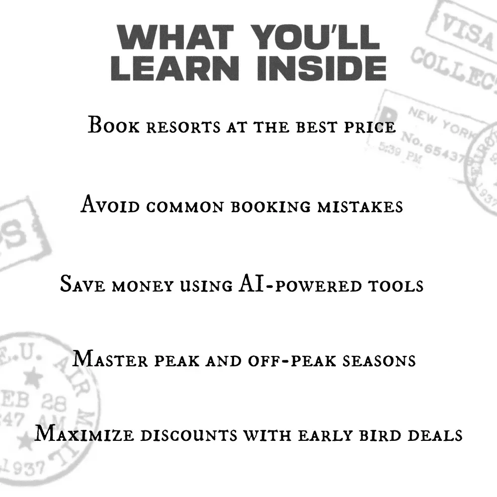 The Best Time to Book a Resort for Deals & Discounts | Ultimate Guide for Savvy Travelers