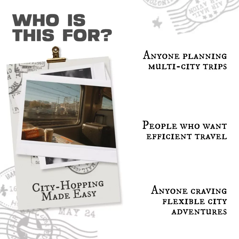 City-Hopping Made Easy | Digital Travel Checklist for the best cities to visit in the usa | Smart Multi-City Trip Planner Download