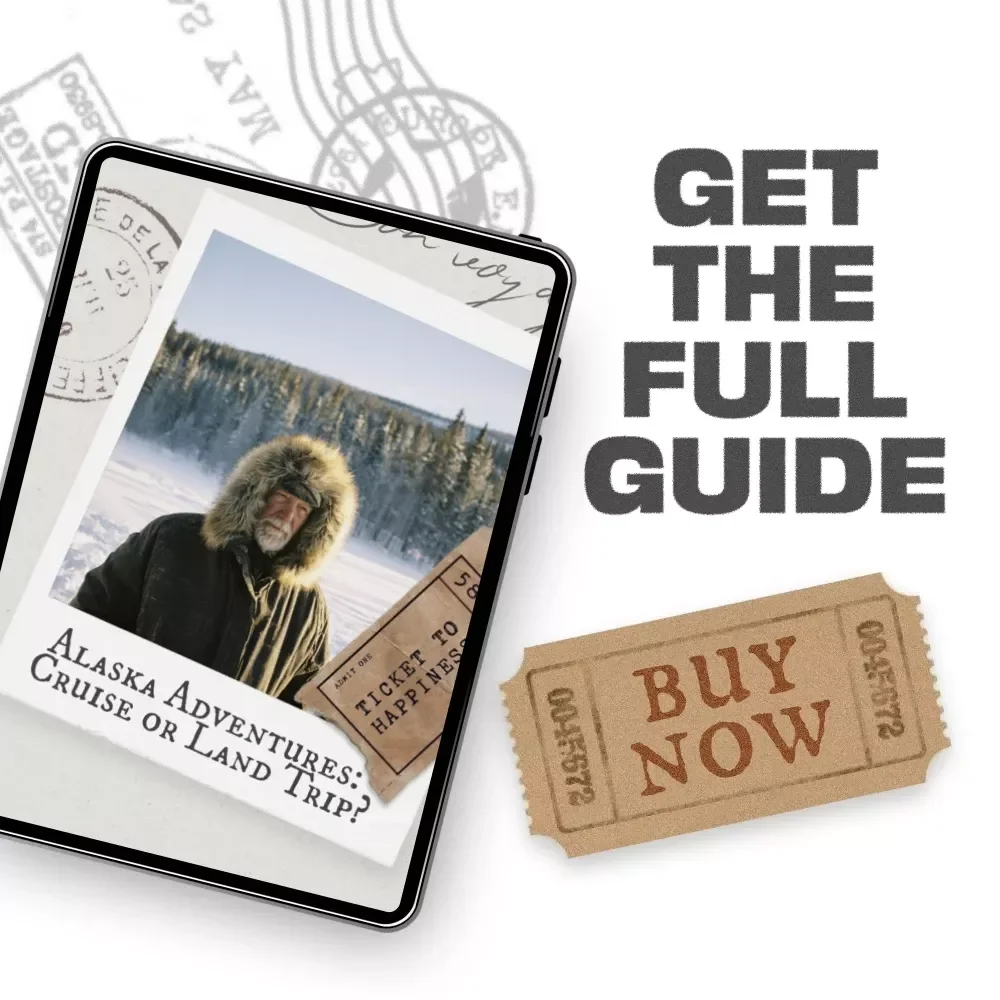 Alaska Adventures: Cruise or Land Trip? | Alaska Cruise or Land Trip Which Is Better – Complete Planning eBook for First-Time & Returning Travelers