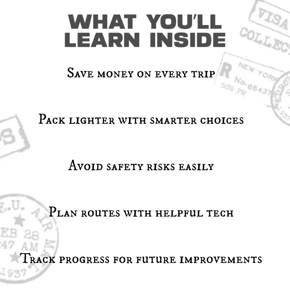 Your Go-To Checklist for Adventure & Savings | Budget Hiking Printable, Solo Travel Guide, Outdoors Checklist