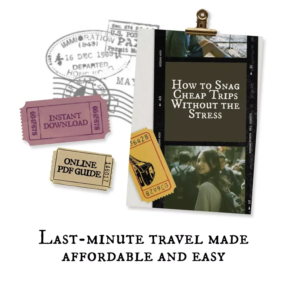 How to Snag Cheap Trips Without the Stress | Ultimate Digital Guide for Travelers | Learn How to Book Cheap Last Minute Trips and Save Big on Getaways